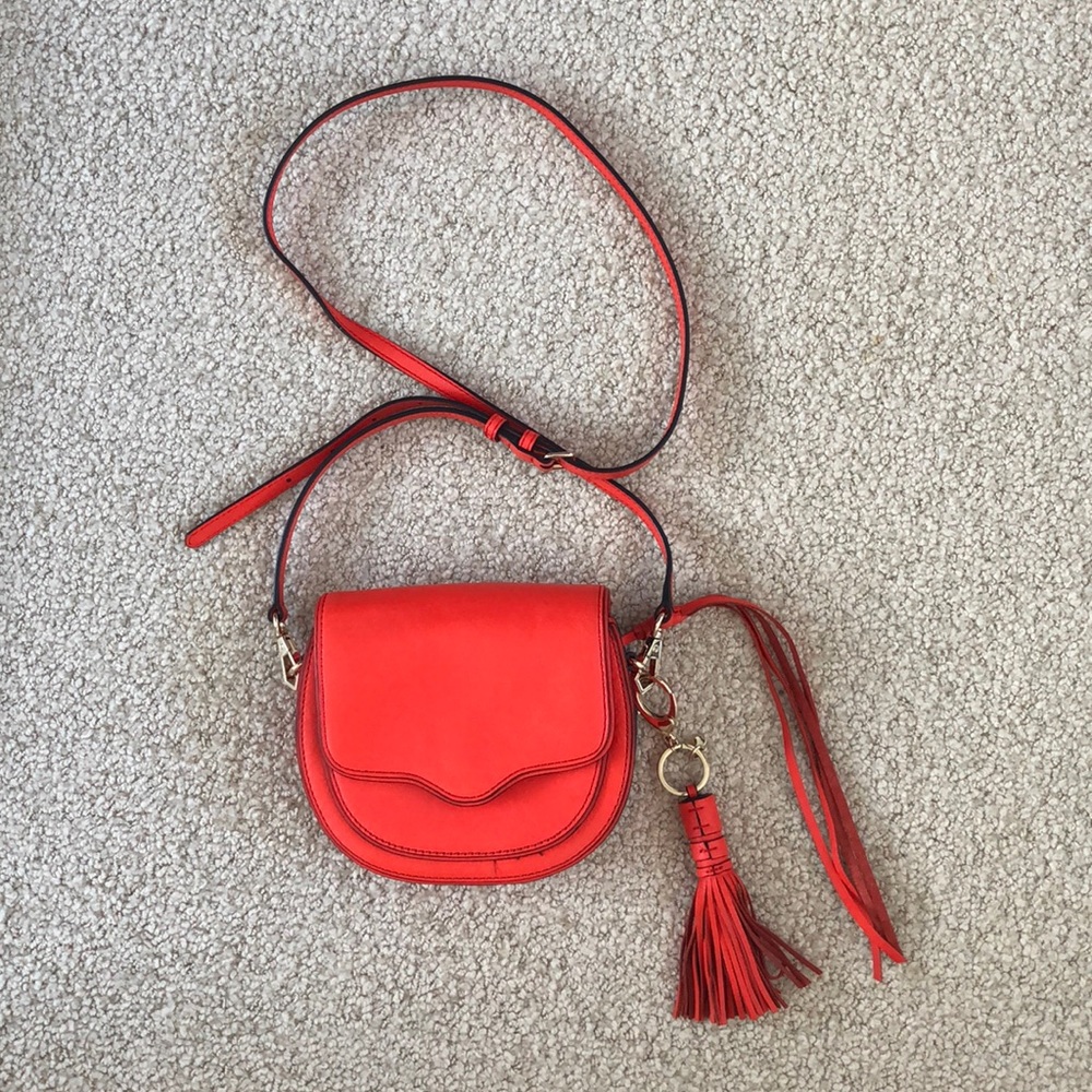 REBECCA MINKOFF red mini bag